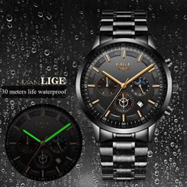 LIGE-Montres-Hommes-Impermable-Acier-Inoxydable-Sport-Quartz-analogique-Montre-homm-Dcontracte-Chronographe-Phase-de-Lune-Militaire-Noir-Montre-Bracelet-0-3