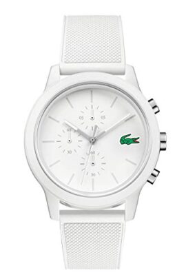 Lacoste Hommes Chronographe Quartz Montres bracelet avec bracelet en Silicone – 2010974 Lacoste Hommes Chronographe Quartz Montres bracelet avec bracelet en Silicone – 2010974