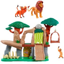 Le Roi Lion – Classic-Le Roi Terre des Lions avec 3 Figurines et Accessoires, LNN07000 Le Roi Lion – Classic-Le Roi Terre des Lions avec 3 Figurines et Accessoires, LNN07000