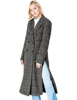 Marque Amazon – find. Manteau Croisé à Carreaux Femme Marque Amazon – find. Manteau Croisé à Carreaux Femme