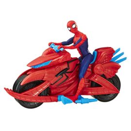 Marvel-Spider-Man-Figurine-Spider-Man-15-cm-et-moto-Jouet-Spider-Man-0-0