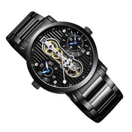 Montre-analogique–remontage-automatique-Guanqin-pour-homme-avec-cadran-analogique-et-bracelet-en-acier-inoxydable-0-0