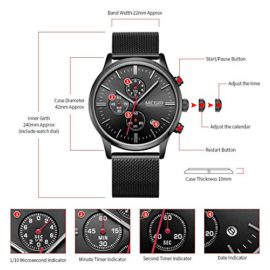 Montres-Homme-Acier-Inoxydable-Impermable-Chronographe-Quartz-Analogique-Montre-0-0