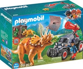 PLAYMOBIL-9434-Bandit-avec-tricratops-0-0