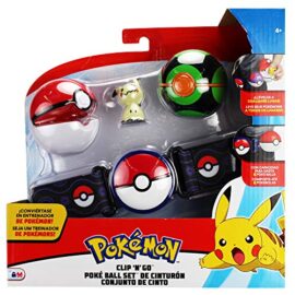 Pokemon-35931-Clip-N-Go-Ceinture-avec-Finster-Ball-POKBALL-MIMIGMA-Kit-de-Jeu-Original-avec-Ceinture-de-2-Balles-de-et-Figurine-de-Env-5-cm-Kit–partir-de-4-Ans-et-entraneur-0-0