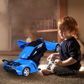 Reuvv Déformation Voiture Robot Jouet, Télécommande Robot Un Bouton Transformation Voiture Enfants Jouet Cadeau Gesture-Induced Déformation Voiture Jouet Reuvv Déformation Voiture Robot Jouet, Télécommande Robot Un Bouton Transformation Voiture Enfants Jouet Cadeau Gesture-Induced Déformation Voiture Jouet 3