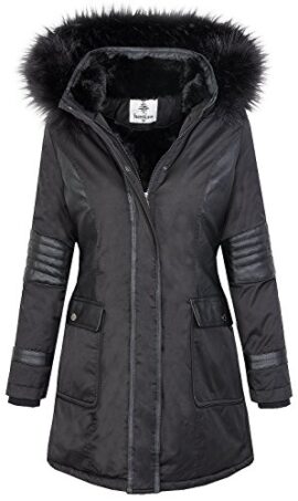 Rock Creek Veste Femme Parka Manteau Dames Veste d’hiver D-369 Rock Creek Veste Femme Parka Manteau Dames Veste d’hiver D-369