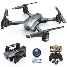 SNAPTAIN A15 Drone Pliable avec Caméra HD 720P 120° Grand Angle WiFi FPV avec Vol de Trajectoire, 3D VR, Mode sans Tête, 360°Flips et Maintien de l’altitude Maniable pour Les Débutants et Les Enfants SNAPTAIN A15 Drone Pliable avec Caméra HD 720P 120° Grand Angle WiFi FPV avec Vol de Trajectoire, 3D VR, Mode sans Tête, 360°Flips et Maintien de l’altitude Maniable pour Les Débutants et Les Enfants 2