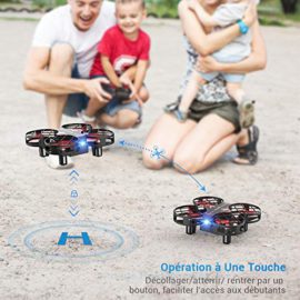 SNAPTAIN-H823H-Plus-Mini-Drone-Hlicoptre-21-Mins-Autonomie-avec-3-Batteries-et-Tlcommande-Mode-sans-Tte-360Flips-Maintien-de-laltitude-et-Un-Bouton-pour-RetourDcollageAtterrissage-0-3