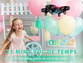 SNAPTAIN SP350 Mini Drone Enfant avec 3 Batteries,21 Mins Autonomie et Télécommande, Mode sans Tête,Maintien de l’altitude pour Enfants et Débutants SNAPTAIN SP350 Mini Drone Enfant avec 3 Batteries,21 Mins Autonomie et Télécommande, Mode sans Tête,Maintien de l’altitude pour Enfants et Débutants 3