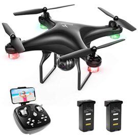 SNAPTAIN-SP600-Drone-avec-Camra-720P-HD-et-30-Mins-Autonomie-Contrle-Gestuel-WiFi-FPV-120-Grand-Angle-RglableVol-de-Trajectoire-3D-VR-360Flips-Mode-sans-Tte-et-Maintien-de-laltitude-0