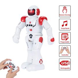 SUNNOW Intelligent Robot Programmable – Contrôle à Distance Jouets Robotique Détection des Gestes Commande Tactile Charge USB, Cadeau pour Les Enfants SUNNOW Intelligent Robot Programmable – Contrôle à Distance Jouets Robotique Détection des Gestes Commande Tactile Charge USB, Cadeau pour Les Enfants