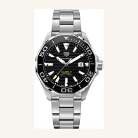 TAG-Heuer-Aquaracer-Homme-43mm-Bracelet-Boitier-Acier-Inoxydable-Automatique-Montre-WAY201ABA0927-0