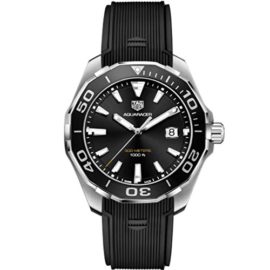 TAG Heuer Aquaracer Homme 43mm Noir Quartz Montre WAY101A.FT6141 TAG Heuer Aquaracer Homme 43mm Noir Quartz Montre WAY101A.FT6141 2