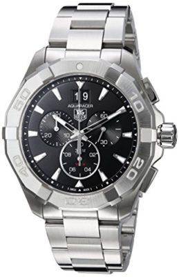 TAG-Heuer-Homme-43mm-Bracelet-Boitier-Acier-Inoxydable-Saphire-Quartz-Cadran-Noir-Montre-CAY1110BA0927-0-2