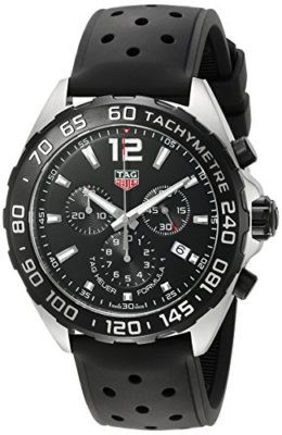 TAG-Heuer-Homme-43mm-Bracelet-Caoutchouc-Noir-Boitier-Acier-Inoxydable-Quartz-Montre-CAZ1010FT8024-0