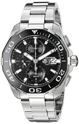 Tag Heuer Aquaracer Homme Bracelet & Boitier Acier Inoxydable Saphire Automatique Montre CAY211A.BA0927 Tag Heuer Aquaracer Homme Bracelet & Boitier Acier Inoxydable Saphire Automatique Montre CAY211A.BA0927 2