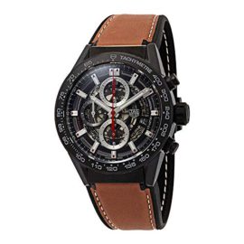 Tag Heuer CAR2090.FT6124 Carrera Montre chronographe Automatique en Cuir pour Homme Tag Heuer CAR2090.FT6124 Carrera Montre chronographe Automatique en Cuir pour Homme 2