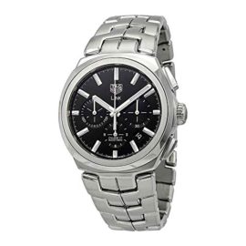 Tag Heuer Link Montre pour Homme Cadran Noir 41 mm Tag Heuer Link Montre pour Homme Cadran Noir 41 mm