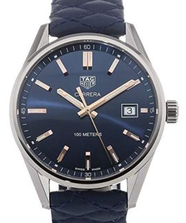 Tag Heuer WAR1112.FC6391 Carrera Montre pour Homme Cadran Bleu Tag Heuer WAR1112.FC6391 Carrera Montre pour Homme Cadran Bleu 2