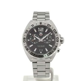 Tag Heuer WAZ111A.BA0875 Montre Automatique pour Homme en Acier Inoxydable Argenté Tag Heuer WAZ111A.BA0875 Montre Automatique pour Homme en Acier Inoxydable Argenté 3