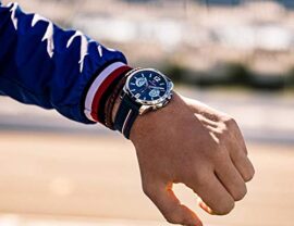 Tommy-Hilfiger-Mixte-Multi-cadrans-Quartz-Montres-bracelet-avec-bracelet-en-Silicone-1791476-0-3