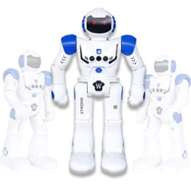 Vindany Intelligent RC Robot Toy télécommande Geste contrôle Robot kit avec la Programmation intellectuelle, Le Chant et la Danse Multifonctionnel Rechargeable Robots pour Les Enfants Vindany Intelligent RC Robot Toy télécommande Geste contrôle Robot kit avec la Programmation intellectuelle, Le Chant et la Danse Multifonctionnel Rechargeable Robots pour Les Enfants 2