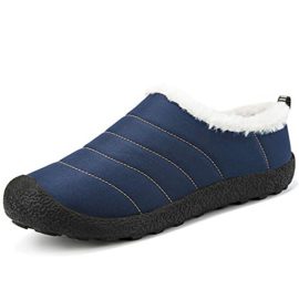 AONEGOLD Pantoufle Femmes Homme Chaussons Homme Hiver Chaud Mule Antidérapant Souple Maison Étanche Intérieur et Extérieur AONEGOLD Pantoufle Femmes Homme Chaussons Homme Hiver Chaud Mule Antidérapant Souple Maison Étanche Intérieur et Extérieur