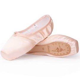 Bezioner-Shop-Rose-et-Red-Pointe-Shoes-Girls-Ballet-FlatsPantoufle-avec-Rubans-et-Talons-38-Rose-0-2