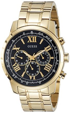 Guess Homme Analogique Quartz Montre avec Bracelet en Acier Inoxydable W0379G4 Guess Homme Analogique Quartz Montre avec Bracelet en Acier Inoxydable W0379G4