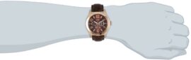 Guess-W0008G3-Montre-Homme-Quartz-Analogique-Cadran-Marron-Bracelet-Cuir-Marron-0-1