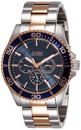 Guess – W0172G3 – Montre Homme – Quartz – Analogique – Bracelet Acier Inoxydable Or et Rose Guess – W0172G3 – Montre Homme – Quartz – Analogique – Bracelet Acier Inoxydable Or et Rose