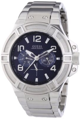 Guess – W0218G2 – Montre Homme – Quartz Analogique – Bracelet Acier Inoxydable Argent Guess – W0218G2 – Montre Homme – Quartz Analogique – Bracelet Acier Inoxydable Argent