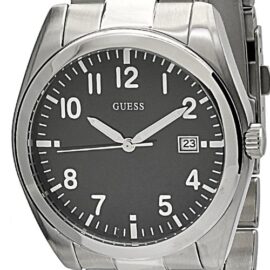 Guess – W85082G2 – Montre Homme – Quartz Analogique – Cadran Noir – Bracelet Argent Guess – W85082G2 – Montre Homme – Quartz Analogique – Cadran Noir – Bracelet Argent 5