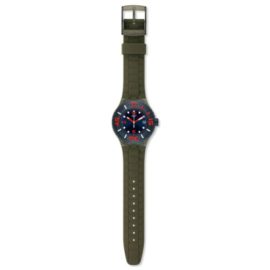 SWATCH HOMME & FEMME 44MM DATE MINÉRAL VERRE MONTRE SUUG400 SWATCH HOMME & FEMME 44MM DATE MINÉRAL VERRE MONTRE SUUG400