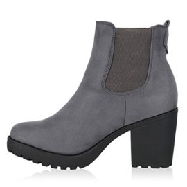 Stiefelparadies-Femme-Bottillon-Boots-Chelsea-Semelle-de-Profil-0-0