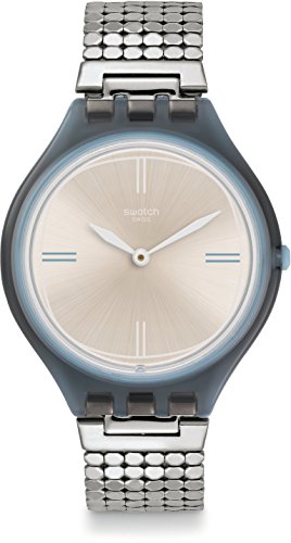 Swatch Mixte Digital Quartz Montre avec Bracelet en Acier Inoxydable SVOM101GA Swatch Mixte Digital Quartz Montre avec Bracelet en Acier Inoxydable SVOM101GA