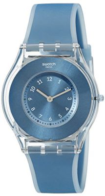 Swatch-Montre-Mixte-Digitale-Quartz-avec-Bracelet-en-Silicone-SFS103-0