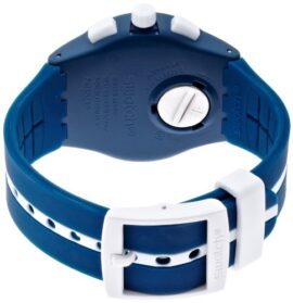 Swatch SUSN403 – Montre de Poignet, Bracelet en Caoutchouc Bleu Swatch SUSN403 – Montre de Poignet, Bracelet en Caoutchouc Bleu 3