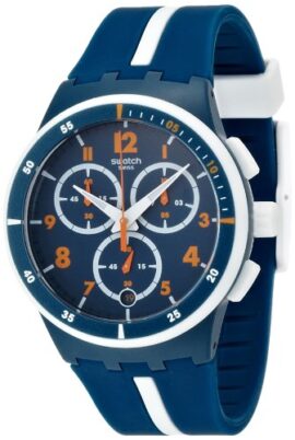 Swatch SUSN403 – Montre de Poignet, Bracelet en Caoutchouc Bleu Swatch SUSN403 – Montre de Poignet, Bracelet en Caoutchouc Bleu