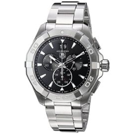 TAG-Heuer-Homme-43mm-Bracelet-Boitier-Acier-Inoxydable-Saphire-Quartz-Cadran-Noir-Montre-CAY1110BA0927-0