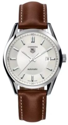 TAG-Heuer-WV211AFC6203-Montre-Bracelet-Homme-Cuir-Marron-0