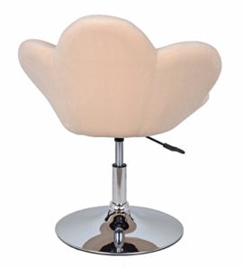 1x-Tabouret-Fauteuil-sige-Assise-Chaise-LongueFleur-Beige-Chaise-Longue-Design-Chaise-pivotante-D0-0-2