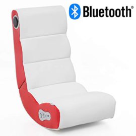 24Designs Soundchair Soundz Pro en Bluetooth, Haut-parleurs intégrés | GameChair Chaise de Jeu multimédia pour Joueurs | Music Rocker, Skaï | Fauteuil Music 2.1 Soundsystem subwoofer 24Designs Soundchair Soundz Pro en Bluetooth, Haut-parleurs intégrés | GameChair Chaise de Jeu multimédia pour Joueurs | Music Rocker, Skaï | Fauteuil Music 2.1 Soundsystem subwoofer