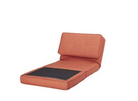 Artdeco fauteuil convertible chauffeuse convertible plusieurs couleurs (petit, orange tissu) Artdeco fauteuil convertible chauffeuse convertible plusieurs couleurs (petit, orange tissu) 4