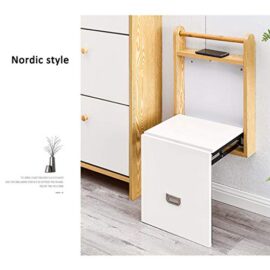 Banc De Chaussures Pliantes Nordic Entrance, Tabouret Invisible À Travers Le Mur, Usage Domestique À L’intérieur Repose-pieds Pliant Mural En Bois Dans La Chambre À Coucher Du Salon De La Cuisine Banc De Chaussures Pliantes Nordic Entrance, Tabouret Invisible À Travers Le Mur, Usage Domestique À L’intérieur Repose-pieds Pliant Mural En Bois Dans La Chambre À Coucher Du Salon De La Cuisine 3