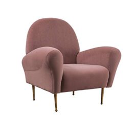 ENCOUNTER-G Rose Velours Canapé en Tissu Nordique Salon Chambre Mobilier Moderne Minimaliste Sofa Single Light Chaise De Réception De Accueil Salon Chambre Ou Bureau Relax ENCOUNTER-G Rose Velours Canapé en Tissu Nordique Salon Chambre Mobilier Moderne Minimaliste Sofa Single Light Chaise De Réception De Accueil Salon Chambre Ou Bureau Relax