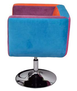 FAMIROSA Fauteuil Cube vidaXL Cube Fauteuil avec Tissu Design Patchwork FAMIROSA Fauteuil Cube vidaXL Cube Fauteuil avec Tissu Design Patchwork 3