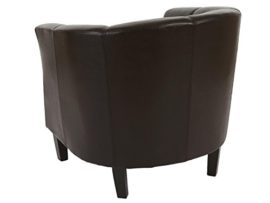 Fauteuil-Newport-T379-Fauteuil-de-SalonClub-Similicuir-Marron-0-2