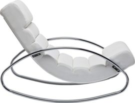 Fauteuil Rocking Chair Manhattan blanc Kare Design Fauteuil Rocking Chair Manhattan blanc Kare Design 4